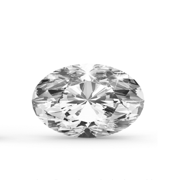 Elegant Oval-Cut Diamond